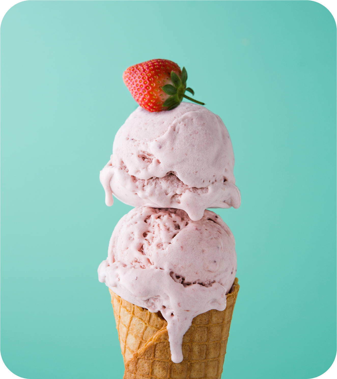 Vegan Roasted Strawberry & Toasted Coconut